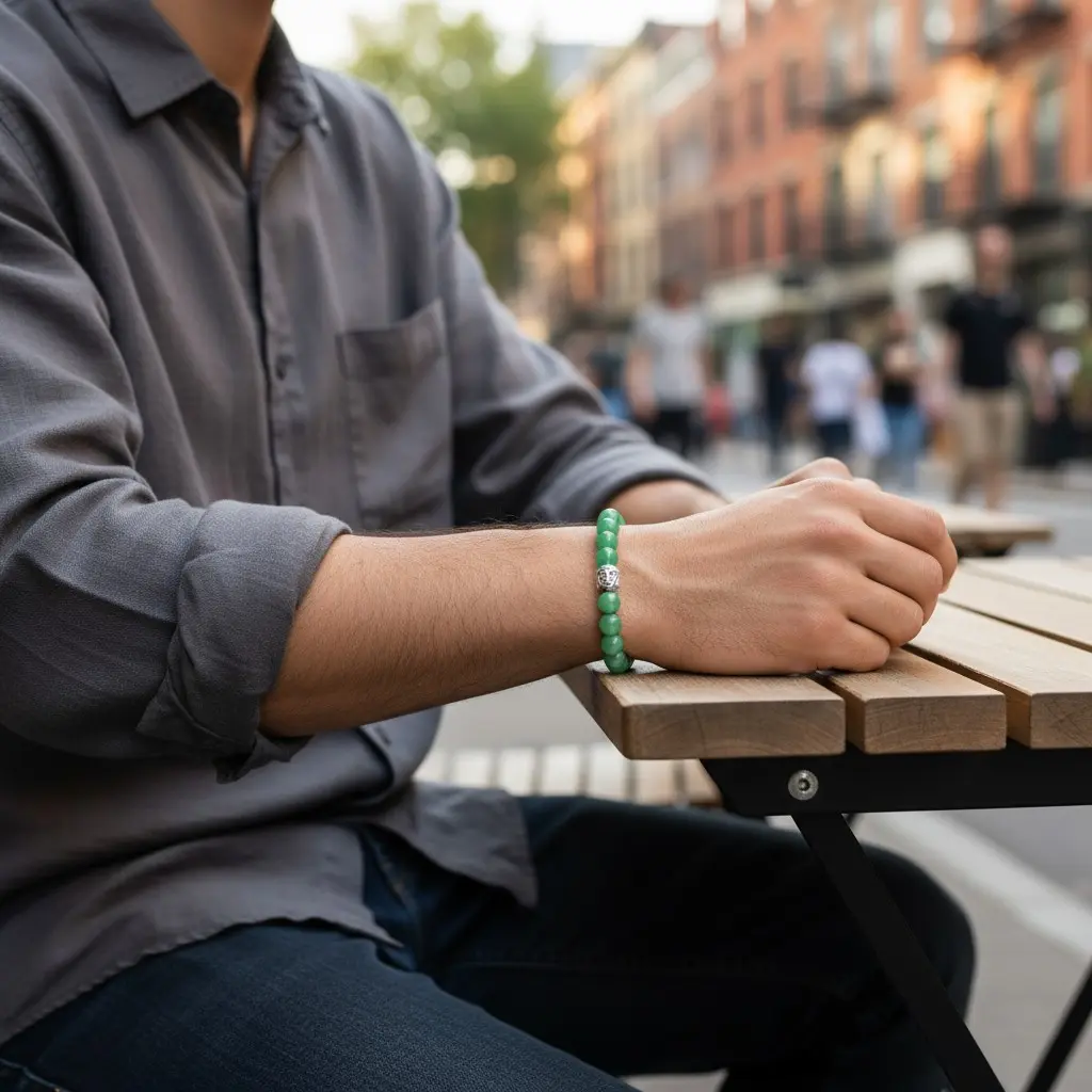 green aventurine budha men.webp