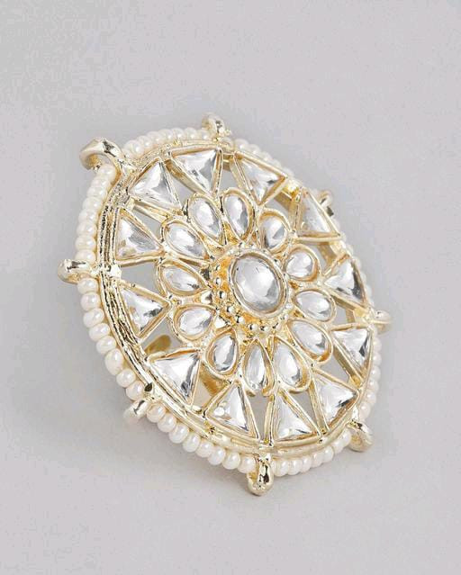 [RING16] Divine Boutique Kundan Ring