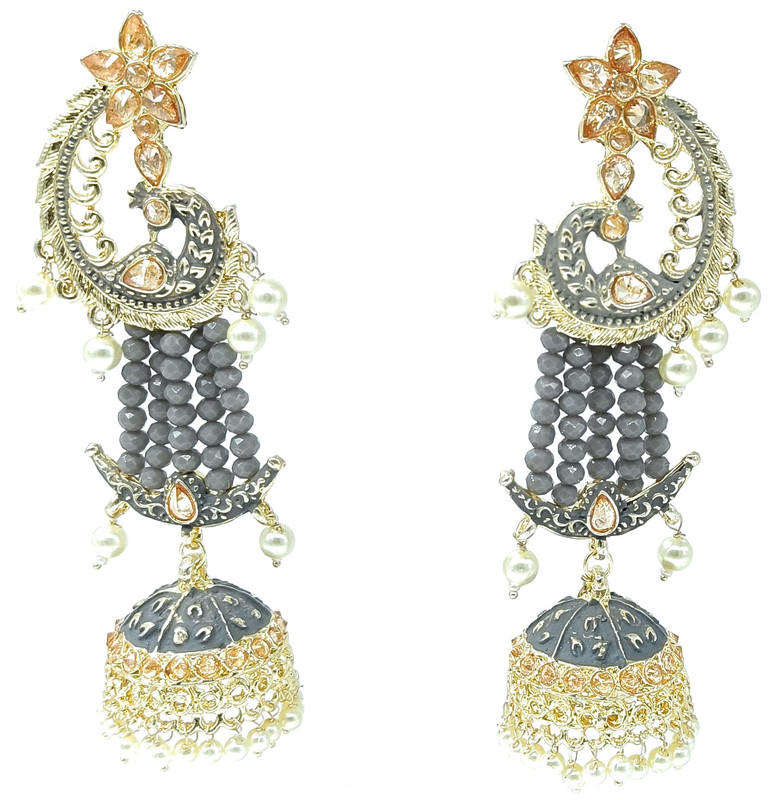 [ER23 GREY 1] Ethereal Reception Grey 1 Earrings Set