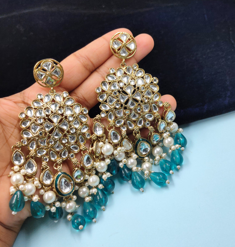[ER235] Ornate Reception Earrings Set