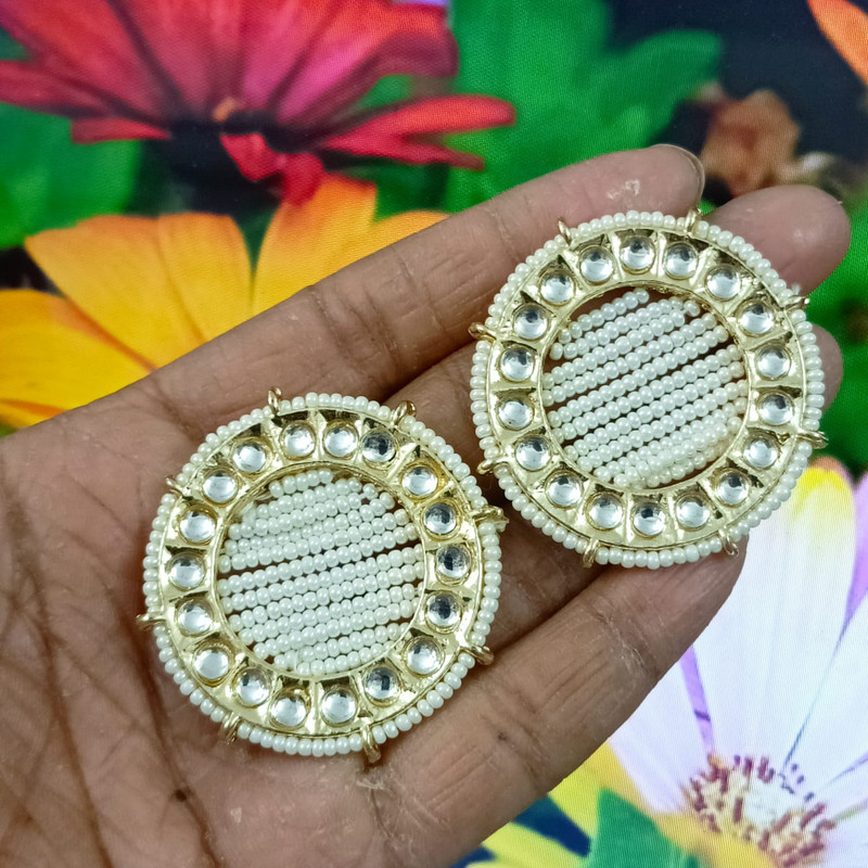 [ER193 1] Beautiful Mehendi Earrings Set