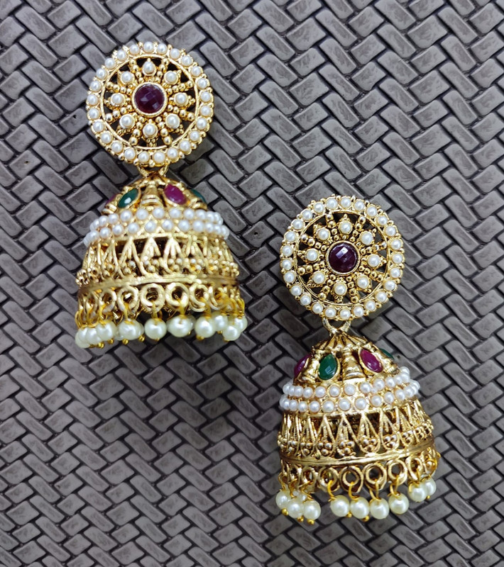 [ER195] Premium Mehendi Earrings Set