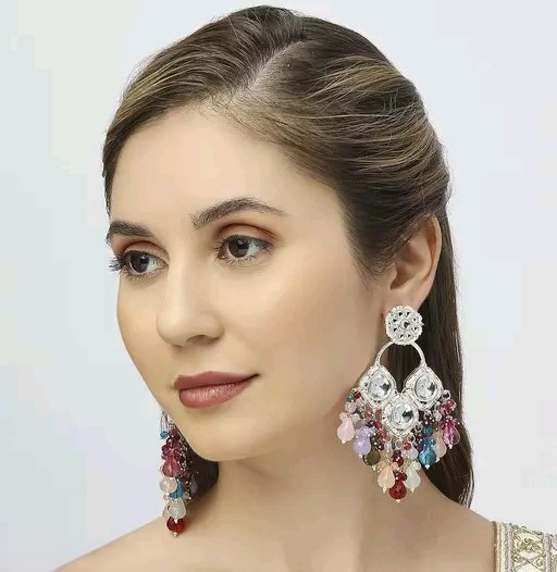 [ER201 MULTI 4] Dazzling Mehendi Multi 4 Earrings Set