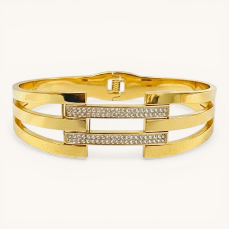 [ATTB-(1)] Gehana Mahal Steel Anti Tarnish Bracelet ATTB-(1) Pack of 3