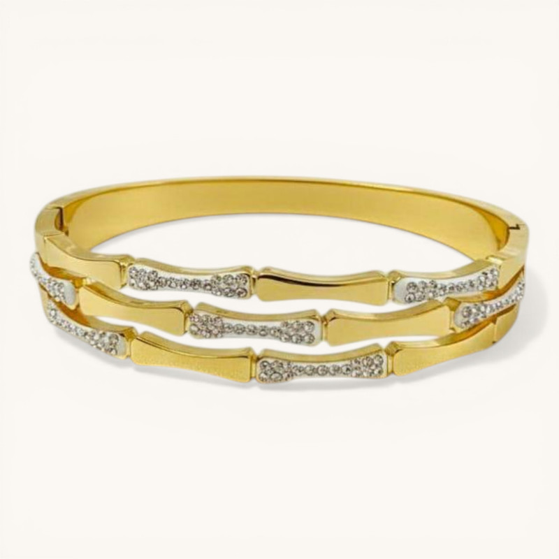 [ATTB-(14)] Gehana Mahal Steel Anti Tarnish Bracelet ATTB-(14) Pack of 3