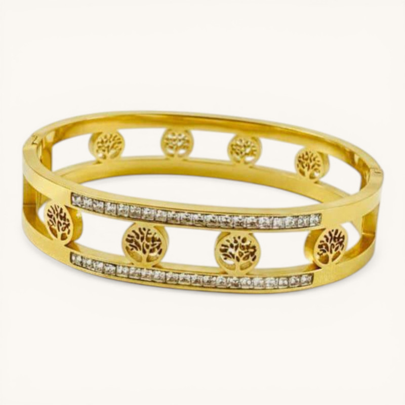 [ATTB-(16)] Gehana Mahal Steel Anti Tarnish Bracelet ATTB-(16) Pack of 3