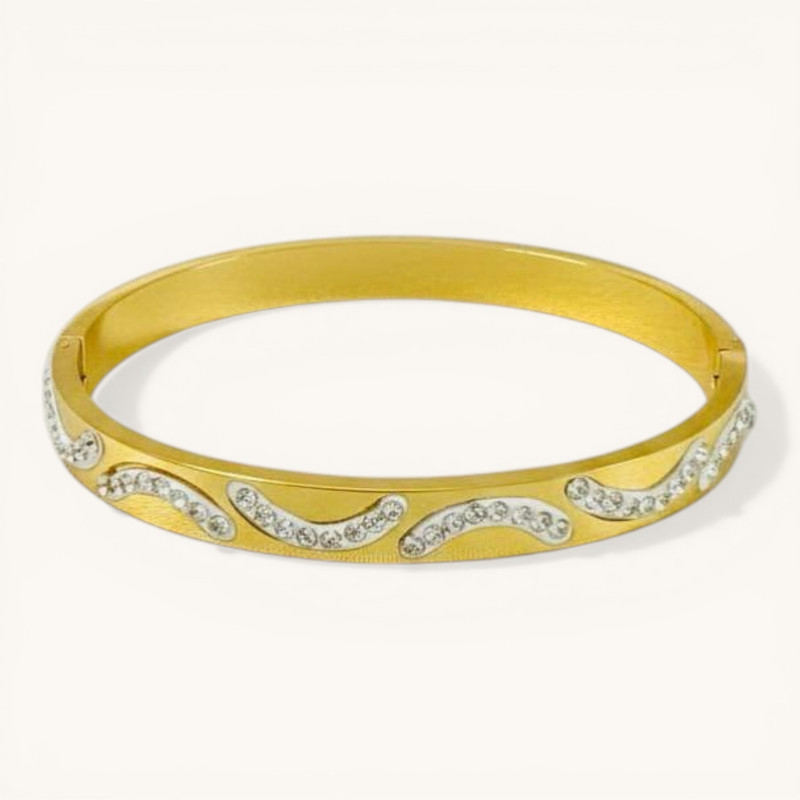 [ATTB-(24)] Gehana Mahal Steel Anti Tarnish Bracelet ATTB-(24) Pack of 3