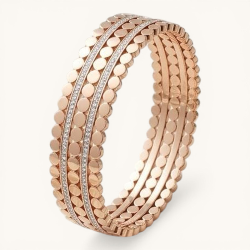 [ATTB-(70)] Gehana Mahal Steel Anti Tarnish Bracelet ATTB-(70) Pack of 3