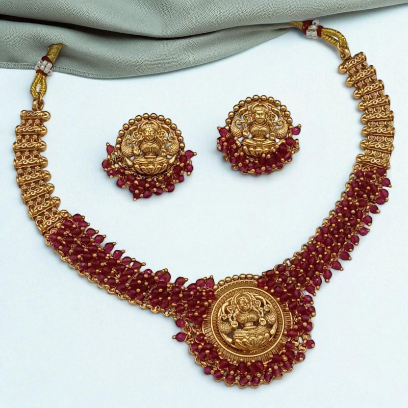 PCS10 Copper Necklace & Earrings Jewellery set for Women