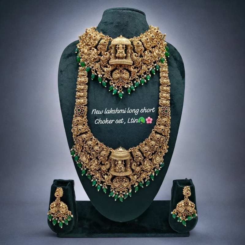 PCS42 Copper Necklace & Earrings Jewellery set for Women