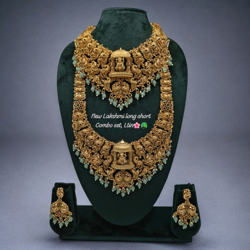 PCS43 Copper Necklace & Earrings Jewellery set for Women