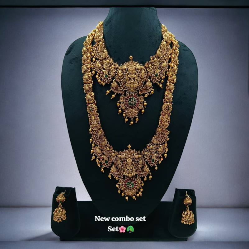 PCS68 Copper Necklace & Earrings Jewellery set for Women