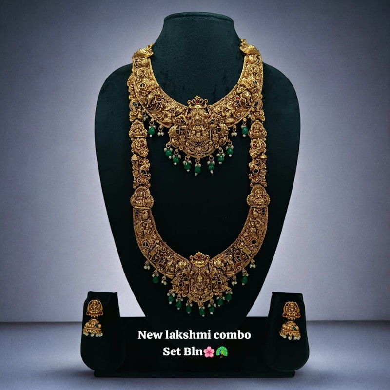 PCS69 Copper Necklace & Earrings Jewellery set for Women