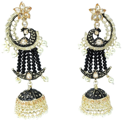 [ER23 Black 1] ER23 Black 1 Earrings Set