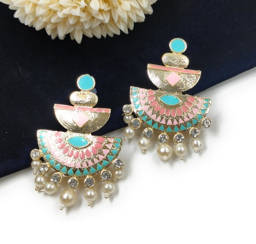 [ER133 SKY BLUE] ER133 SKY BLUE Earrings Set