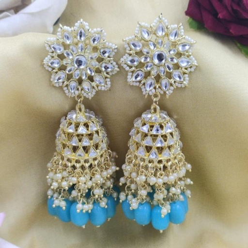 [ER203 SKY BLUE] ER203 SKY BLUE Earrings Set