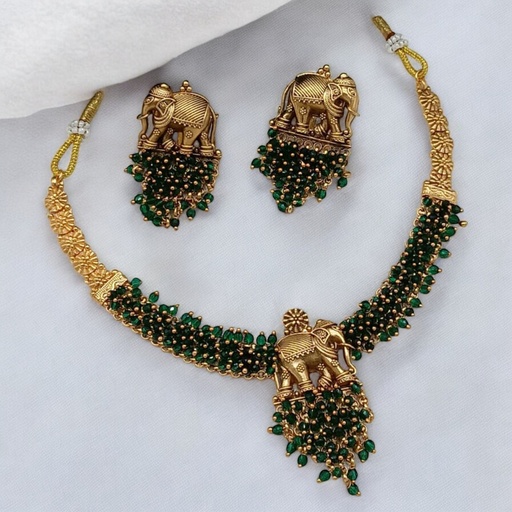 [PCS (13)] PCS13 Copper Necklace & Earrings Jewellery set for Women