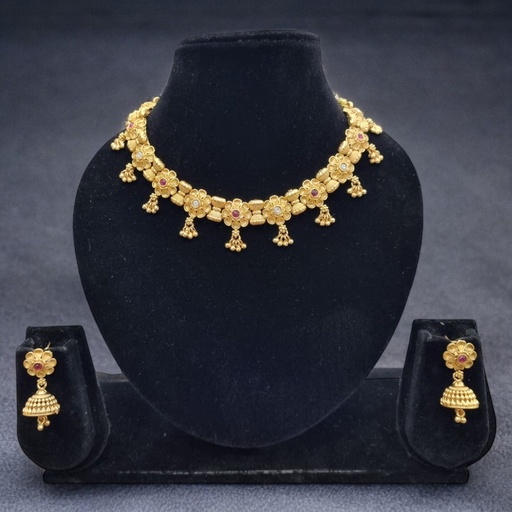 [PCS (26)] PCS26 Copper Necklace & Earrings Jewellery set for Women