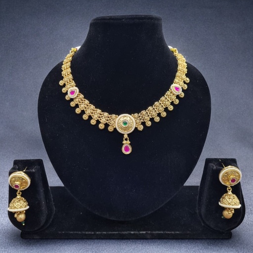 [PCS (28)] PCS28 Copper Necklace & Earrings Jewellery set for Women