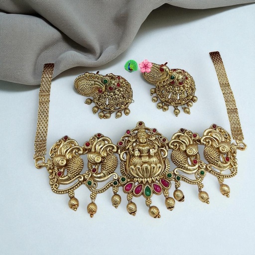 [PCS (33)] PCS33 Copper Necklace & Earrings Jewellery set for Women