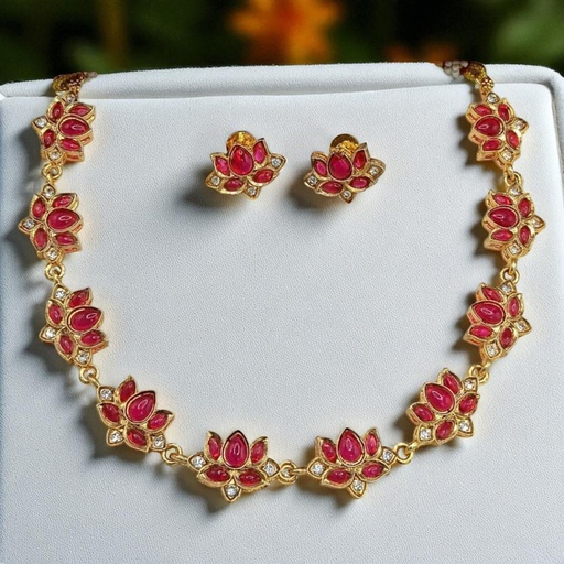 [PCS (36)] PCS36 Copper Necklace & Earrings Jewellery set for Women