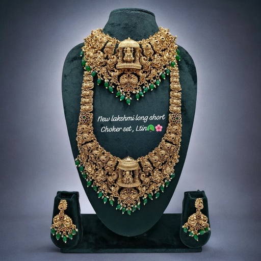 [PCS (42)] PCS42 Copper Necklace & Earrings Jewellery set for Women