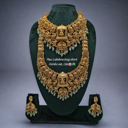 [PCS (43)] PCS43 Copper Necklace & Earrings Jewellery set for Women