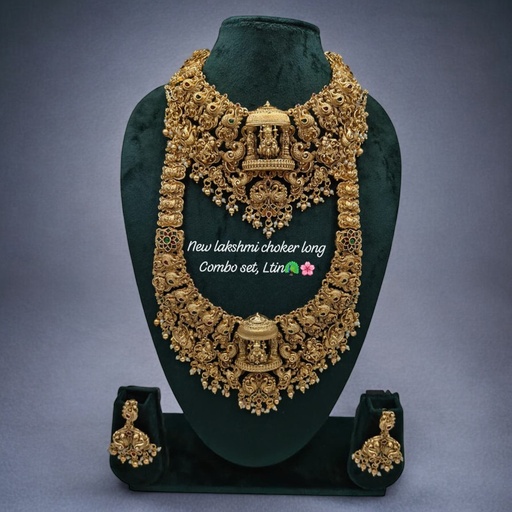 [PCS (44)] PCS44 Copper Necklace & Earrings Jewellery set for Women