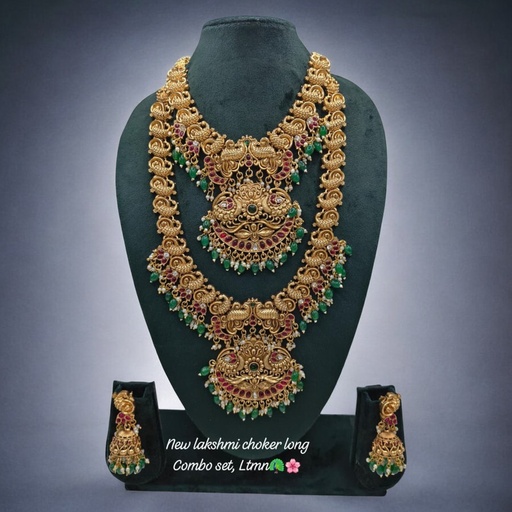 [PCS (49)] PCS49 Copper Necklace & Earrings Jewellery set for Women