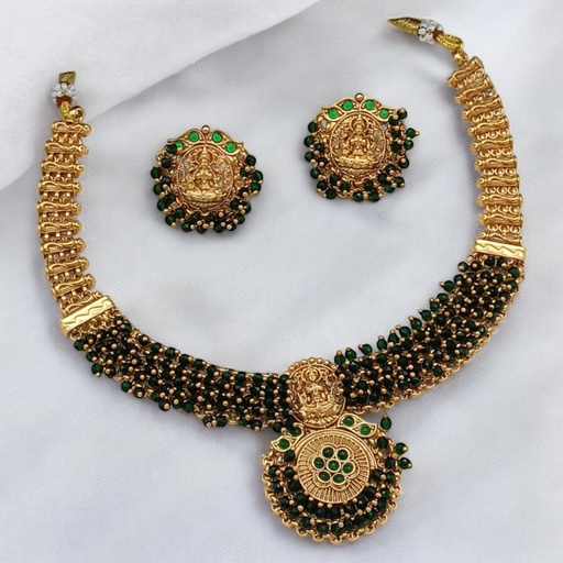 [PCS (6)] PCS6 Copper Necklace & Earrings Jewellery set for Women