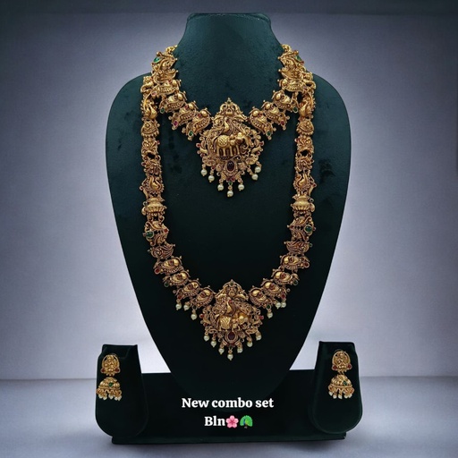 [PCS (67)] PCS67 Copper Necklace & Earrings Jewellery set for Women