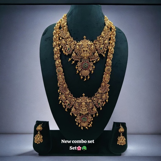 [PCS (68)] PCS68 Copper Necklace & Earrings Jewellery set for Women